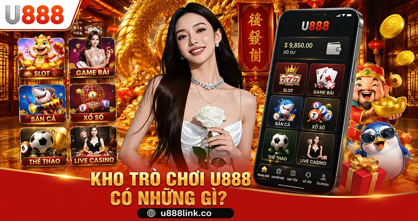 Kho Trò Chơi U888 Có Những Gì?