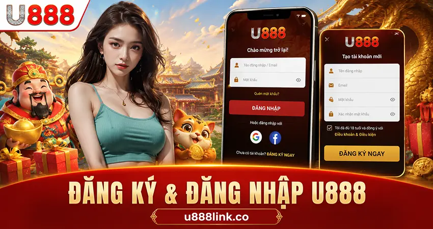 Đăng Ký & Đăng Nhập U888