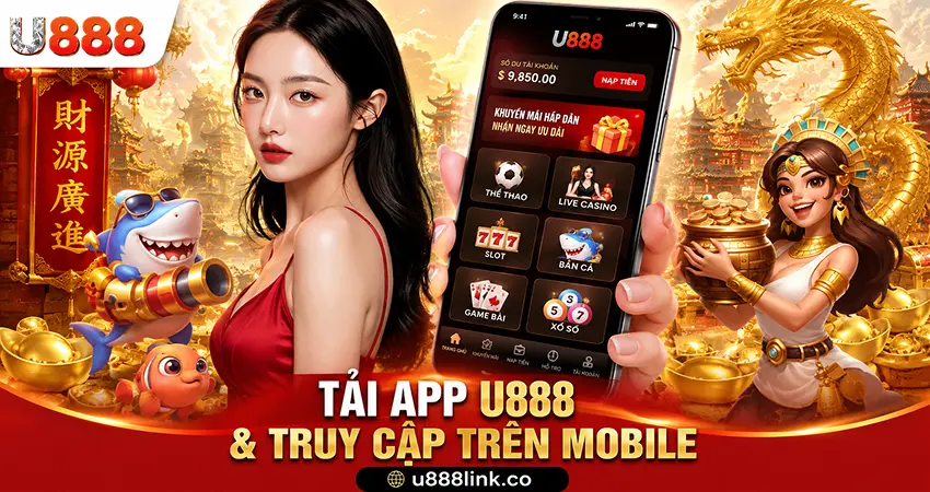 Tải App U888 & Truy Cập Trên Mobile