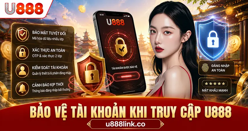 Bảo Vệ Tài Khoản Khi Truy Cập U888